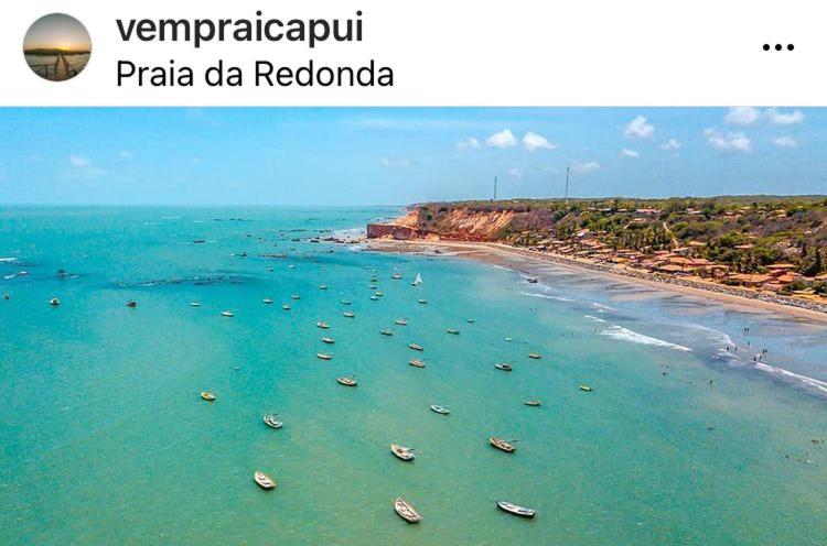 Sua Casinha De Ferias Em Icapui E Tibau Villa Eksteriør bilde