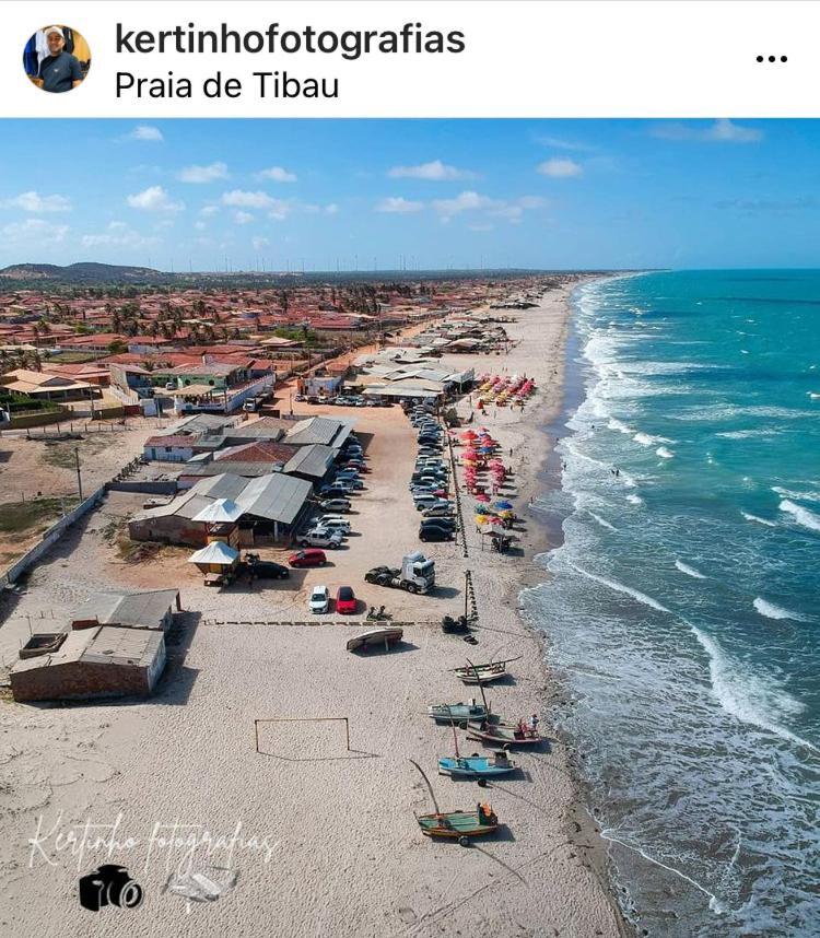 Sua Casinha De Ferias Em Icapui E Tibau Villa Eksteriør bilde