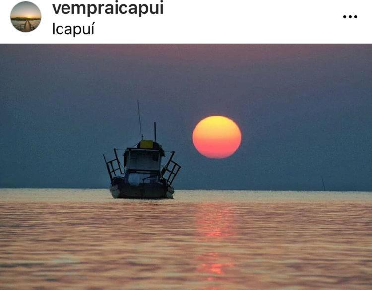 Sua Casinha De Ferias Em Icapui E Tibau Villa Eksteriør bilde