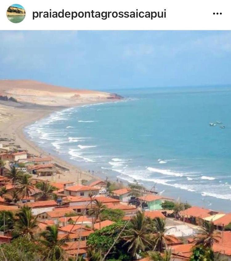 Sua Casinha De Ferias Em Icapui E Tibau Villa Eksteriør bilde