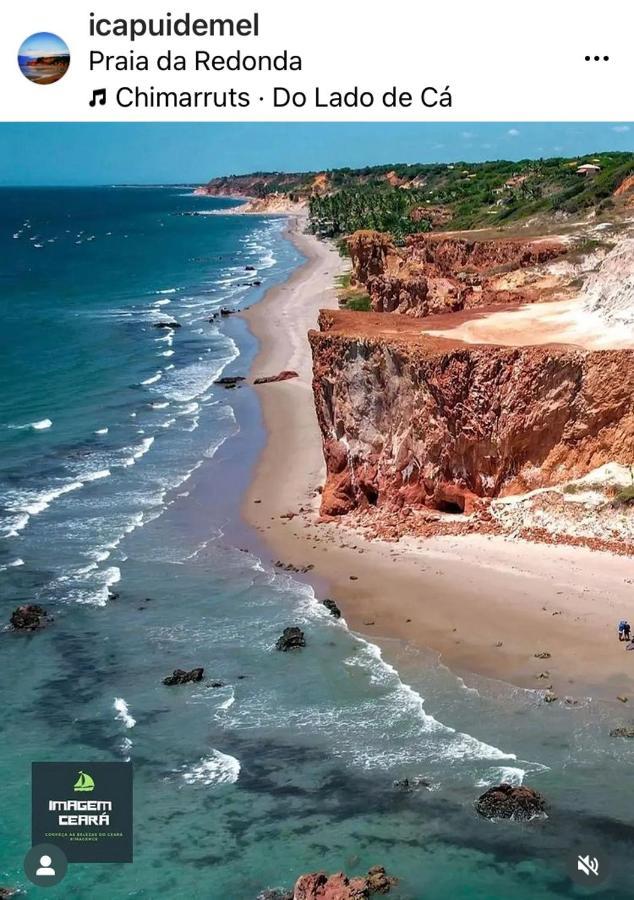 Sua Casinha De Ferias Em Icapui E Tibau Villa Eksteriør bilde