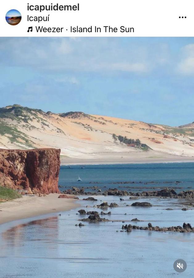 Sua Casinha De Ferias Em Icapui E Tibau Villa Eksteriør bilde