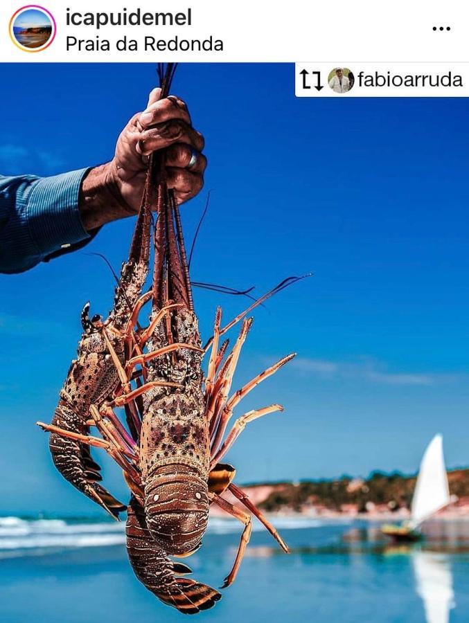 Sua Casinha De Ferias Em Icapui E Tibau Villa Eksteriør bilde
