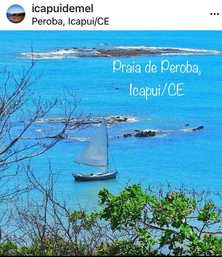 Sua Casinha De Ferias Em Icapui E Tibau Villa Eksteriør bilde
